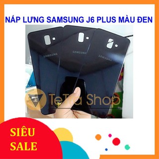 Nắp lưng samsung j6 plus màu đen