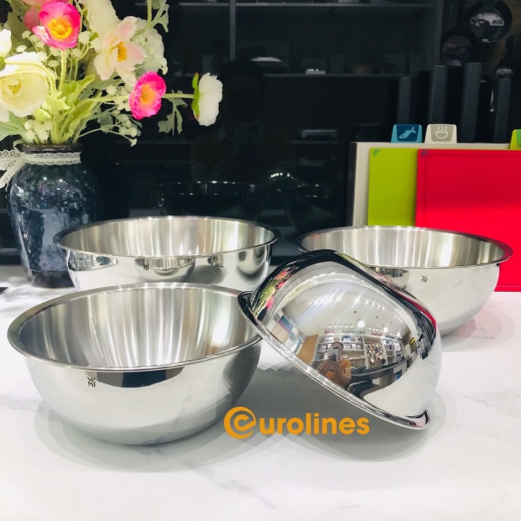 Set 4 âu trộn WMF Gourmet [Thép không gỉ Cromargan 18/10 Nhập Đức]