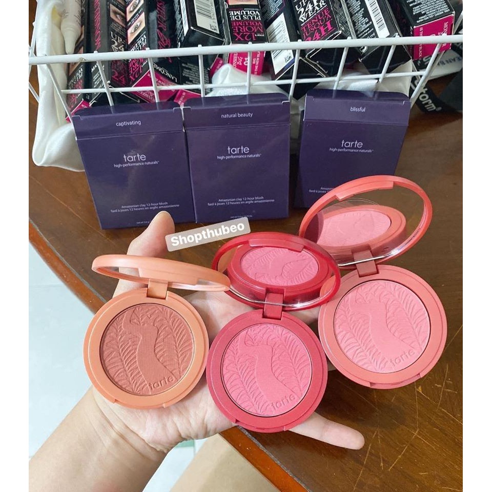 Má hồng TARTE Amazonian Clay 12-Hour Blush
