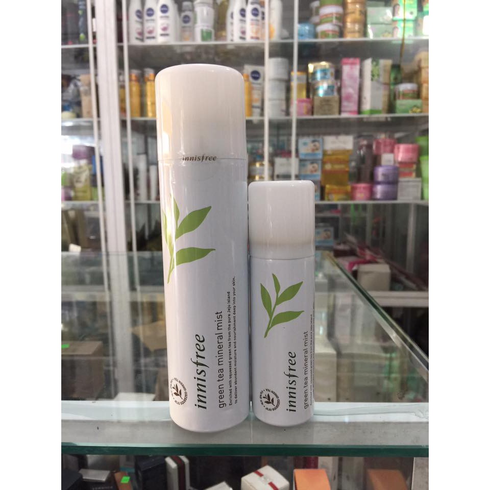 Xịt khoáng trà xanh Innisfree GREEN TEA MINERAL MIST | BigBuy360 - bigbuy360.vn