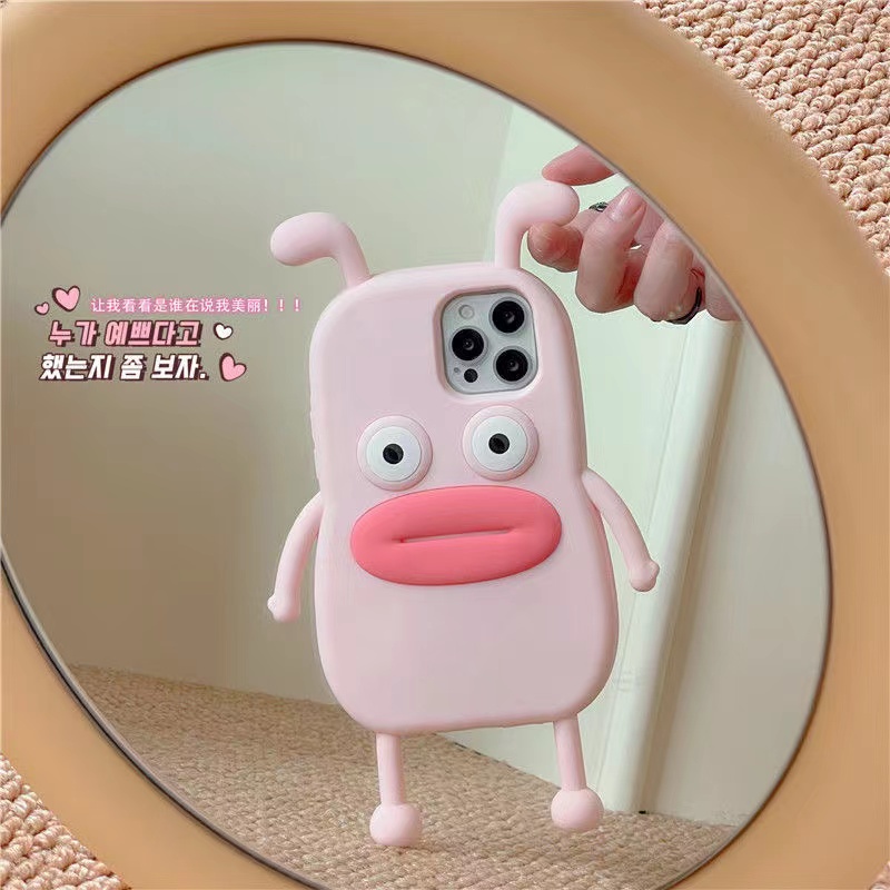 Ốp Lưng Hình Con Thỏ Hoạt Hình Cho iPhone 13 / 11 / 12PRO MAX / 13PRO MAX Soft shell anti-drop
