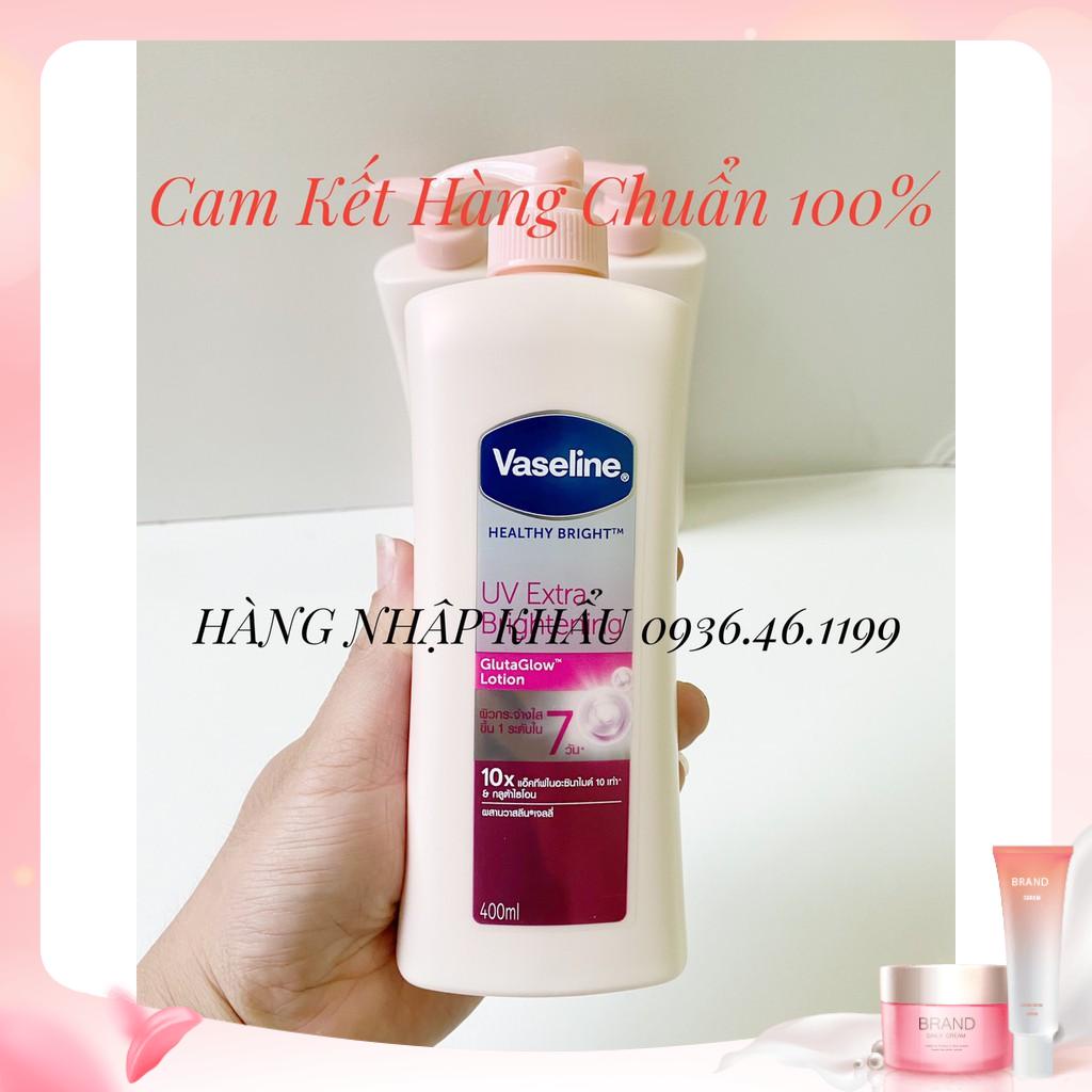 [Thái lan][Chính hãng] VASELINE 10x 400ml Sữa  dưỡng thể Trắng da VASELINE 10x Có vòi