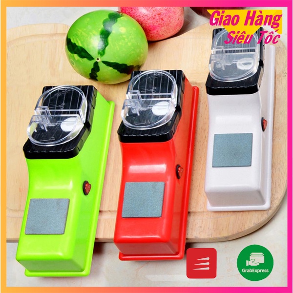 Máy mài dao -Dụng cụ mài dao chạy bằng điện nhỏ gọn tiện lợi mài là sắc