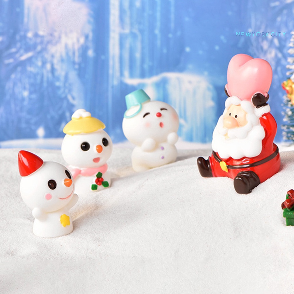 Đồ trang trí Hoạt Hình Bằng Nhựa Resin Thân Thiện Với Môi Trường Trang Trí Tiểu Cảnh Giáng Sinh