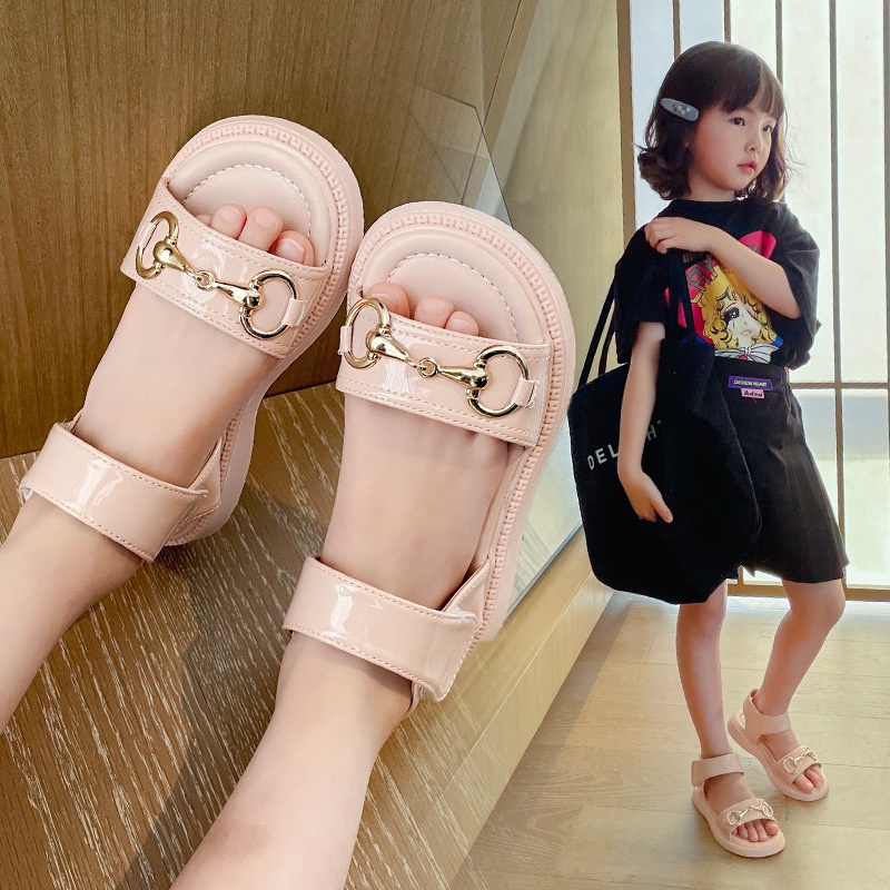 Dép Sandal 2023 mã JN6877 Quảng Châu cao cấp cho bé gái từ 26 đến 35