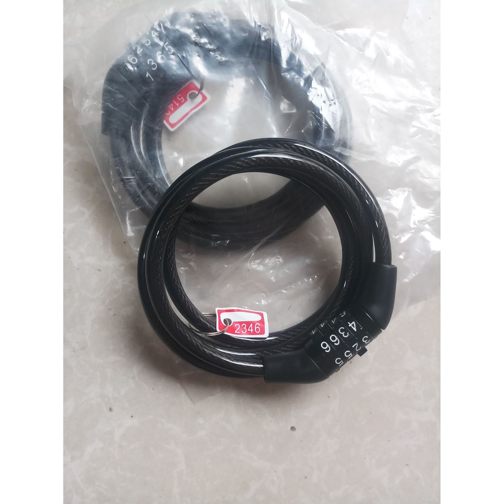 Khóa xe đạp thể thao 4 số