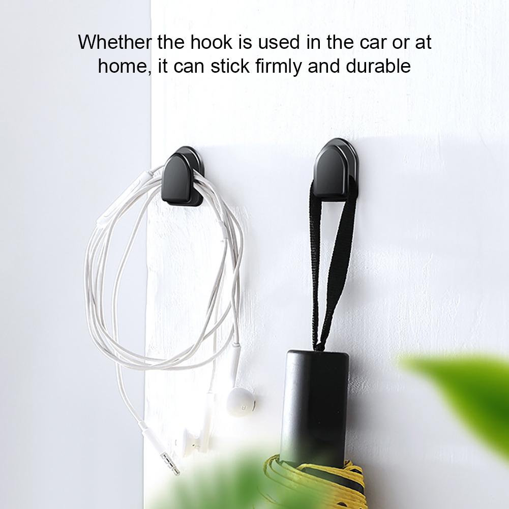 Set 4 Móc Treo Đồ Mini Tiện Dụng Cho Xe Hơi/Tường/Nhà Cửa DIY