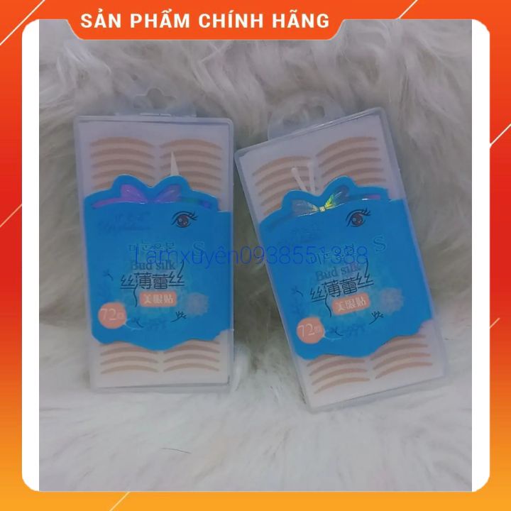 Miếng dán kích mí BUD SILK siêu sịn Siêu bám dính,thiết kế tiện dụng, dễ tháo gỡ,không kích ứng không khó chịu