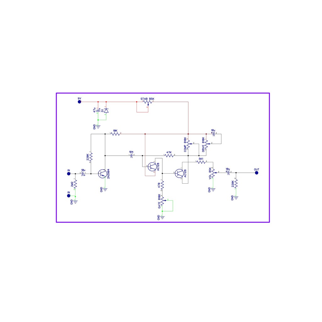 Bàn Đạp Hiệu Ứng Cho Đàn Guitar T-Audio Pcb Zvex Fuzz Factory Clone 1590b Ac128