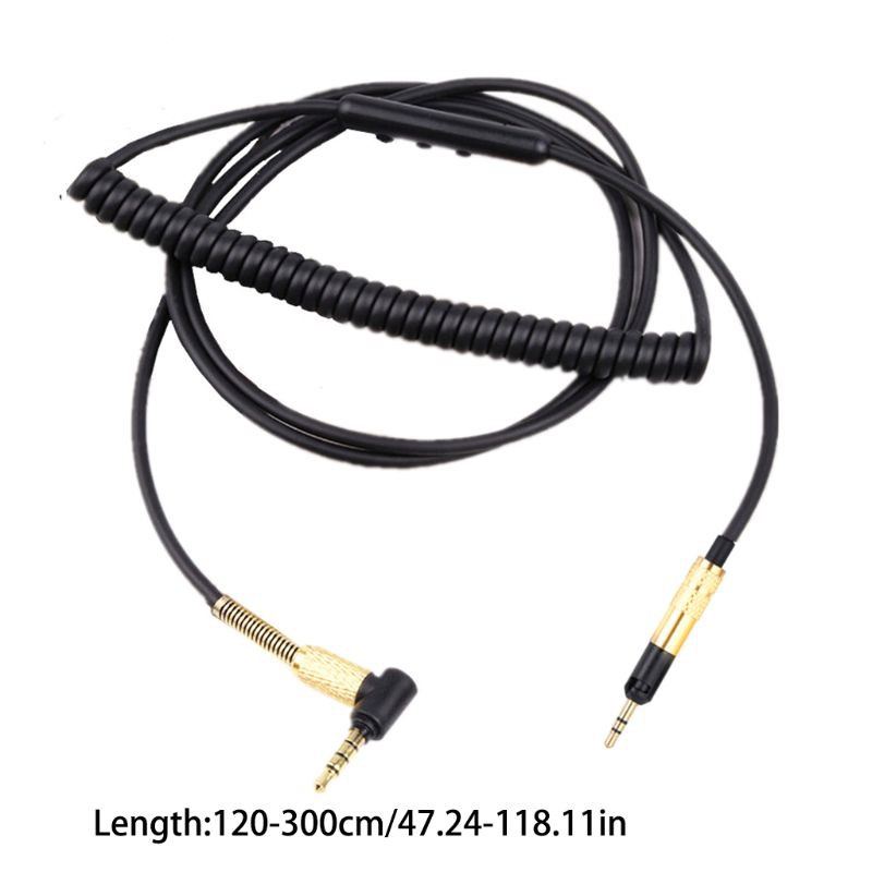 Nama* Audio spring Cable For -Sennheiser -HD598 -HD558 -HD518 3.5mm Headphone