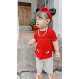 bộ bà ba hoa cúc bé gái