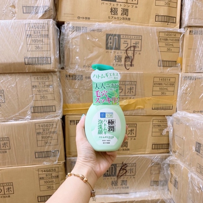 Sữa Rửa Mặt Hada Labo Gokujyun Foaming Cleanser