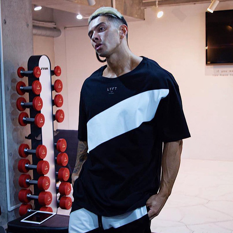 Áo Thun Cotton Tay Ngắn Họa Tiết Kẻ Sọc Thoải Mái Size M-3XL Cho Nam