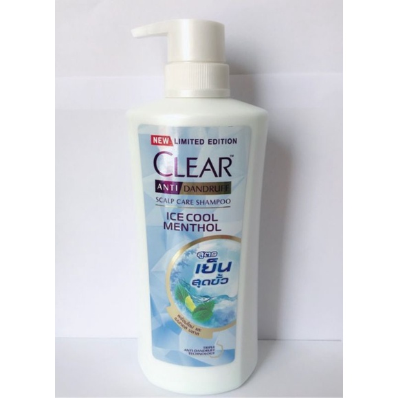 Dầu gội đầu clear các loại 450ml (hàng Thái Lan chính hãng )