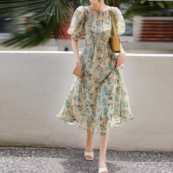 NC1822 Đầm xoè ngắn tay nữ hè hàng nhập