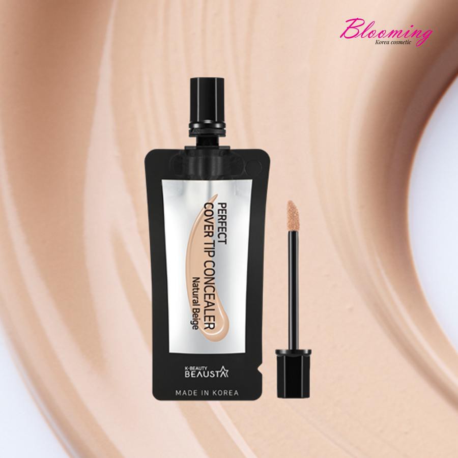 Kem che khuyết điểm Beausta-Perfect Cover Tip Concealer Natural Beige 4ml