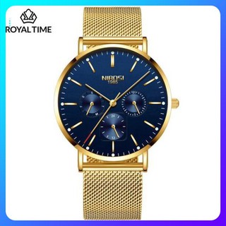 [Tặng vòng tay]Đồng hồ nam NIBOSI chính hãng NI2321-1.01 thời trang cao cấp