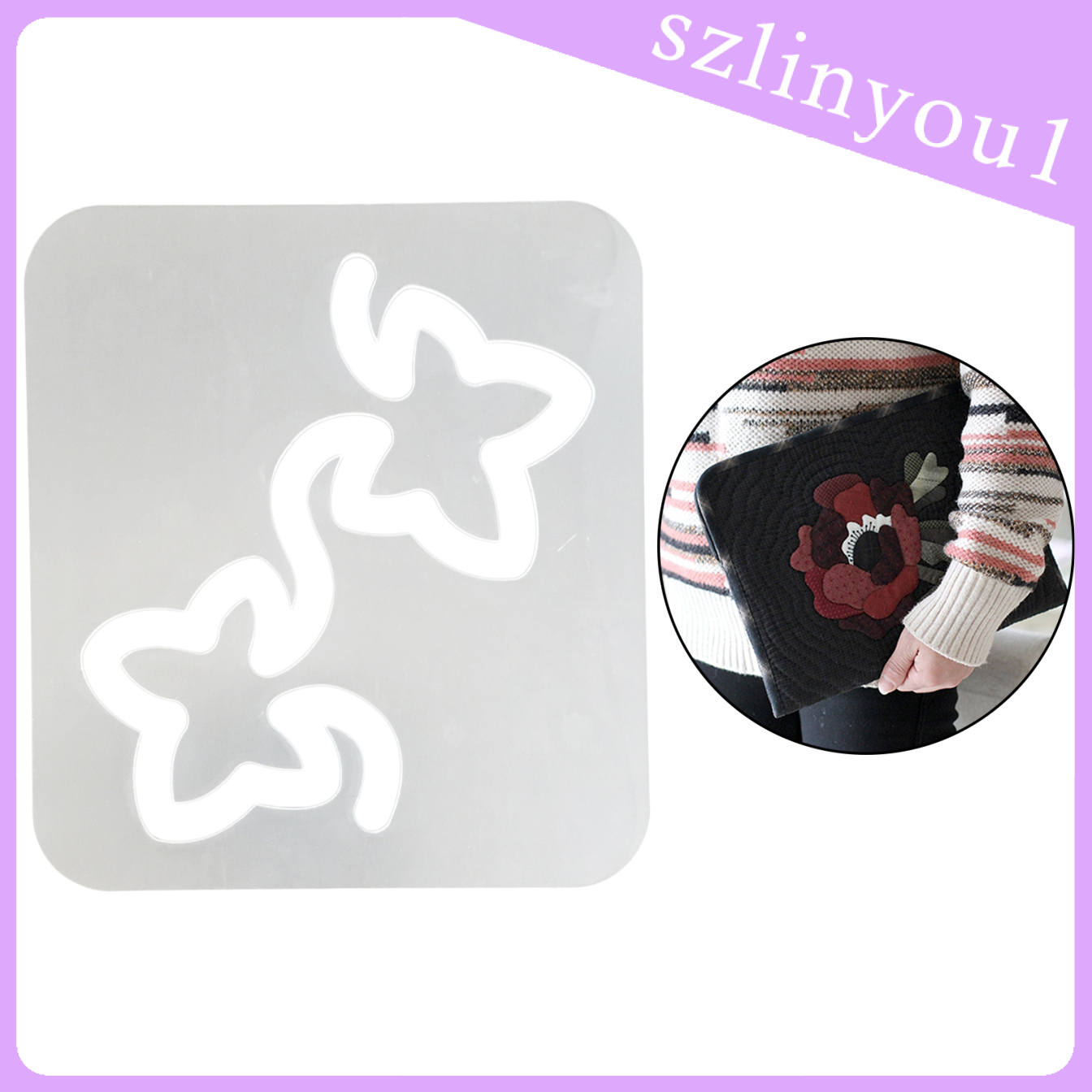 New Arrival Drawing Quilting Template Ruler Home Sew Machine Free Motion Quilt Templates