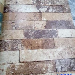 combo 5m2 Giấy dán tường vân gạch