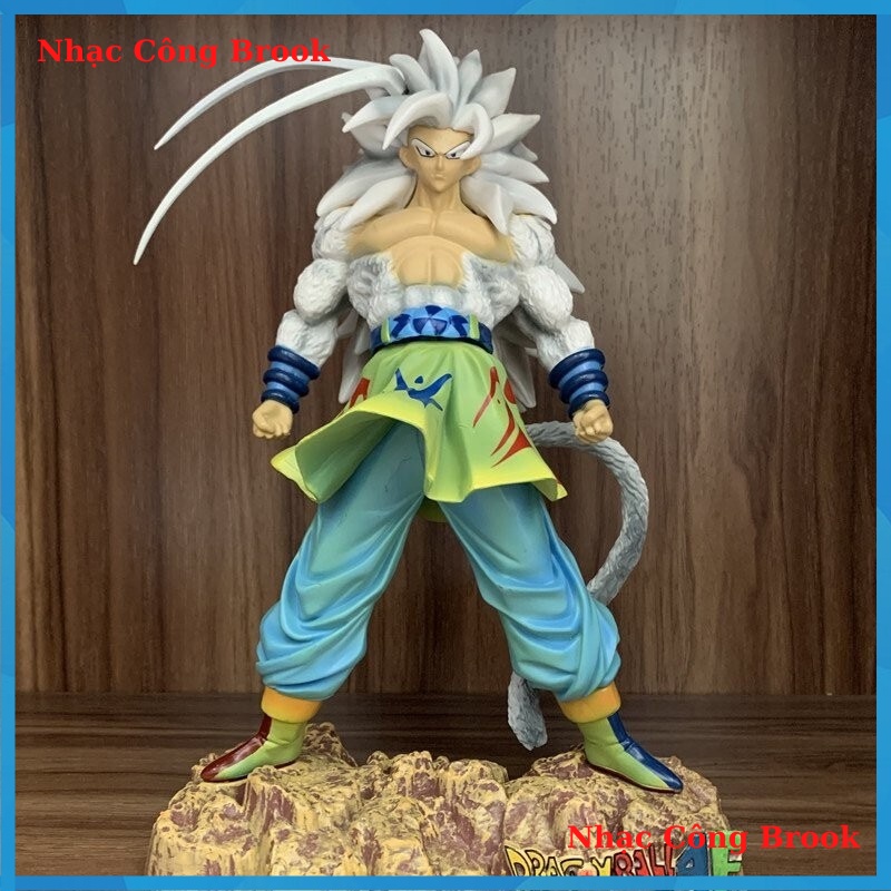 Mô Hình Son Goku Siêu Saiyan 5 - Mô Hình Dragon Ball Goku SSj5 Cao 26cm Có Đế Full Box