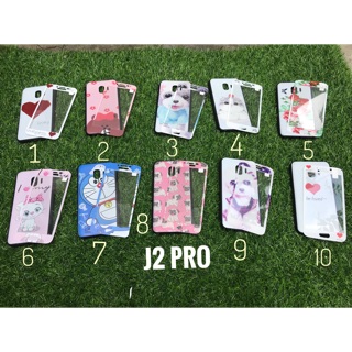 Ốp Samsung J2 Pro 2 Mặt (mặt trước cường lực mặt sau ốp)