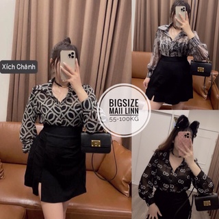 Áo Sơ Mi Cổ Đức Maii Linn Bigsize