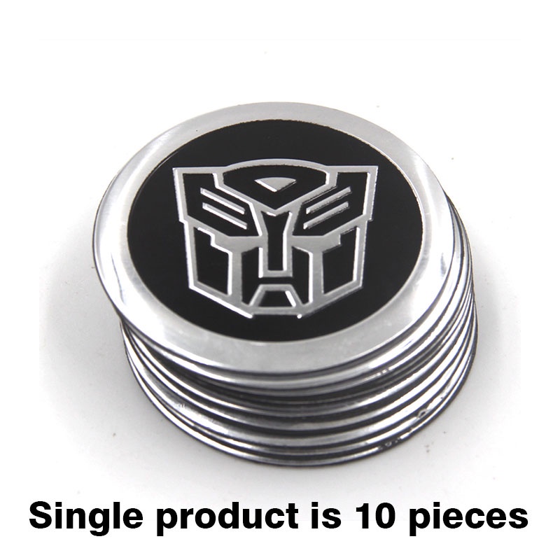 Biểu tượng xe máy cho Yamaha Honda Logo Đề can nhôm (10 cái / túi)