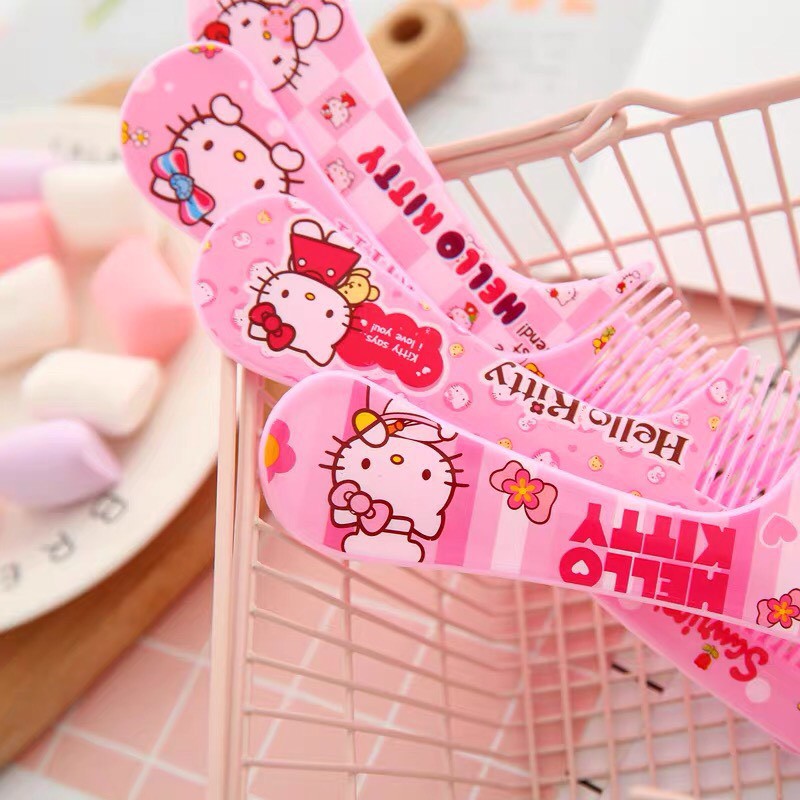 Lược chải tóc Hello Kitty