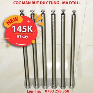 Khung Treo Màn, Cọc màn rút Duy Tùng mã DT01 (Cọc mùng)( Có chân đế không khoan vào giường)