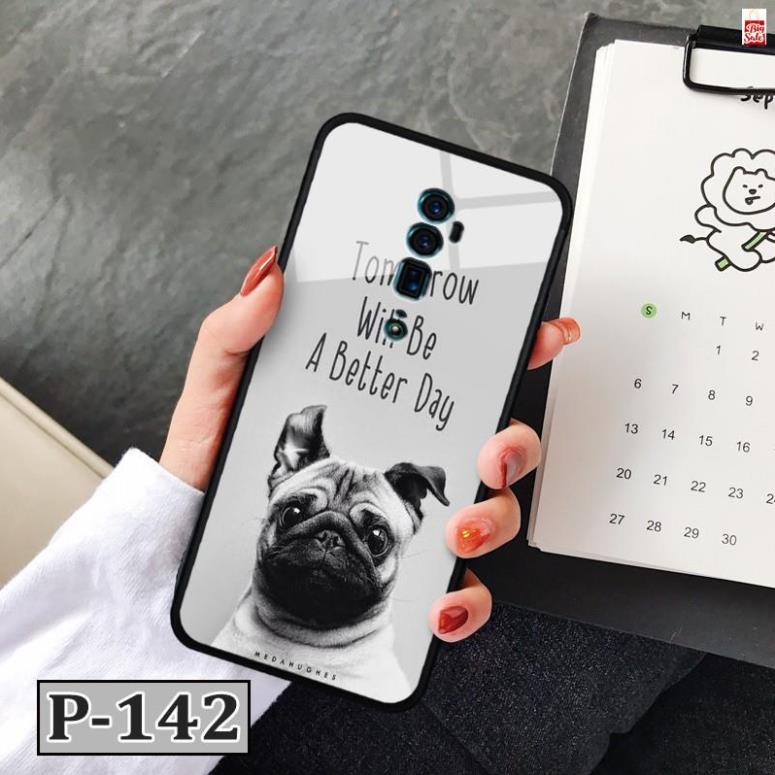 Ốp Oppo Reno 10x Zoom - lưng kính in hình 3D chất