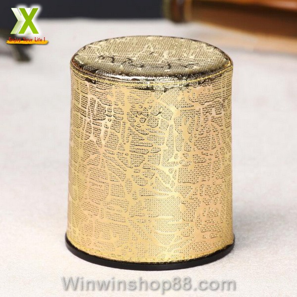 Lắc xí ngầu sang trọng dùng cho quán bar, karaoke tặng  kèm 5 viên xí ngầu V.2 - Winz.vn
