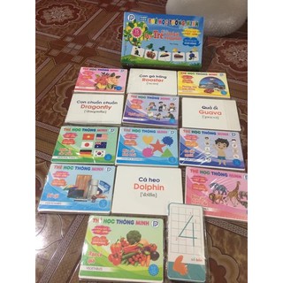 Bộ thẻ cho bé 15 chủ đề