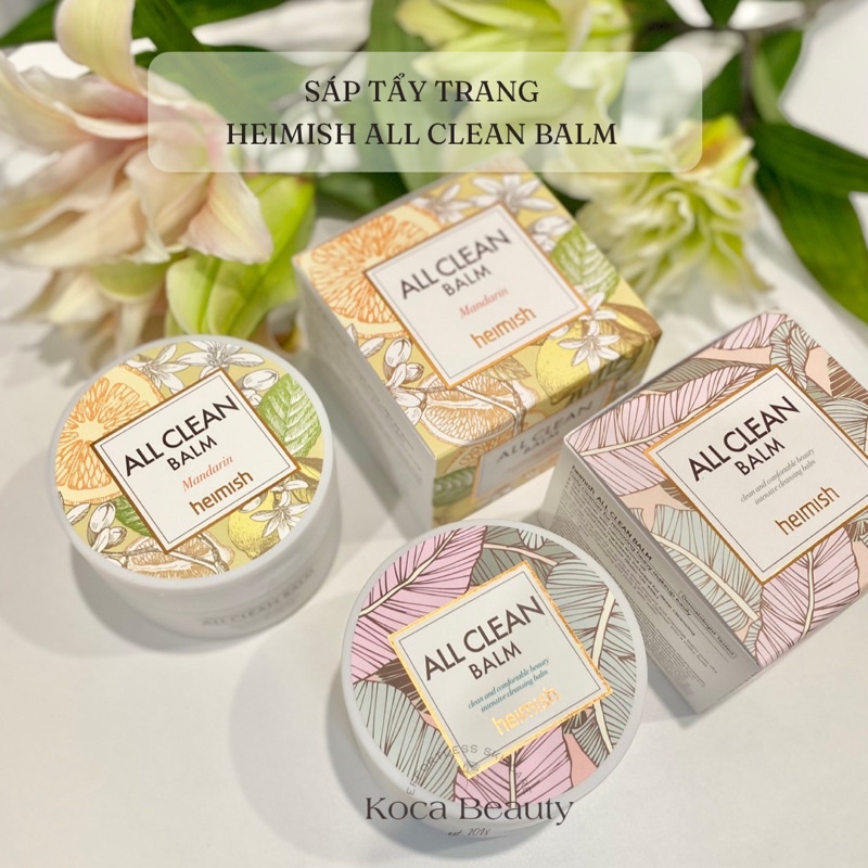[HEIMISH ALL CLEAN BALM | Sáp Tẩy Trang Heimish