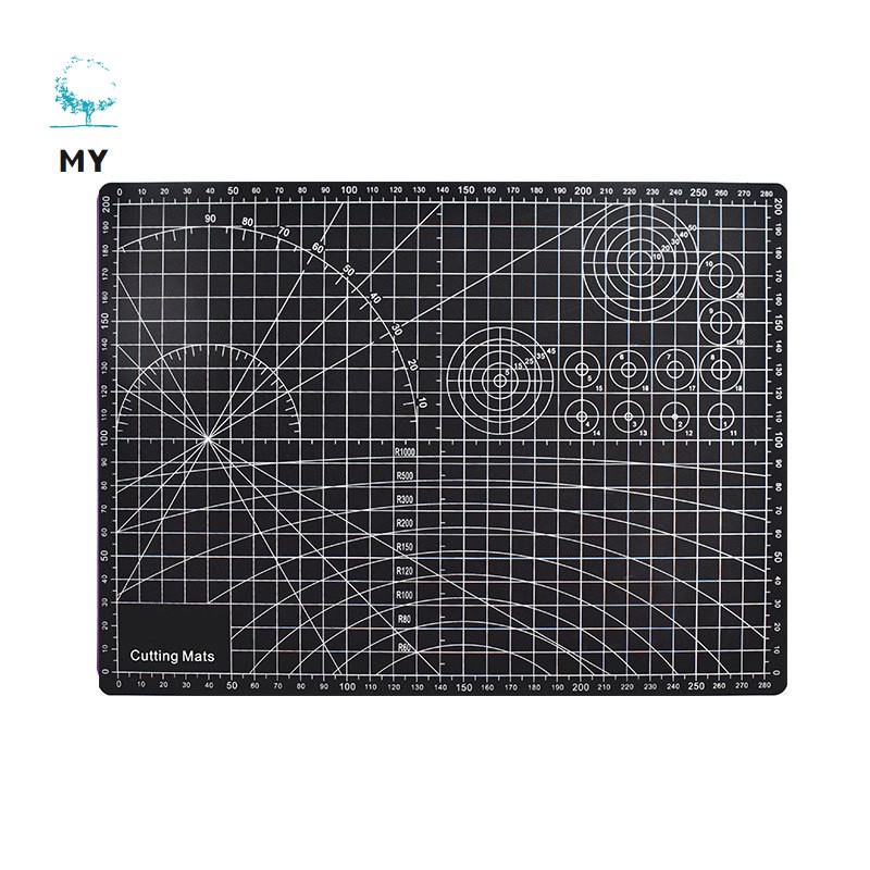 Cutting Mat for DIY Sewing Craft A4 Sturdy Rotary Cutting Mat Non Slip Surface Scrapbook Fabric