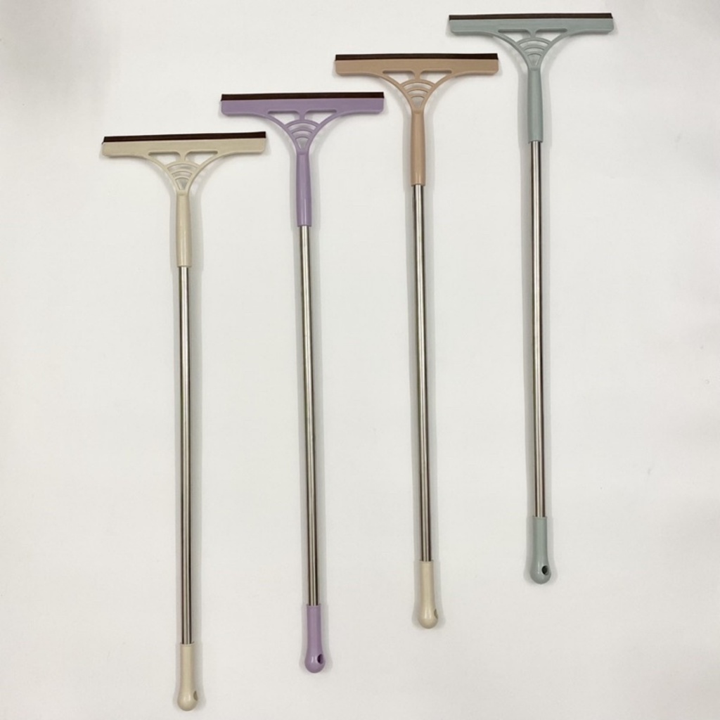 Cây lau kính dài, dụng cụ lau kính cán inox dài 1m