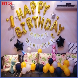 SET/COMBO Bong Bóng Trang trí Sinh nhật - Party - Tiệc (Set 014)