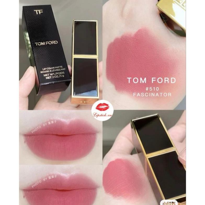 Son Tom Ford 510 Fascinator Hồng Khô – Lip Color Matte chính hãng