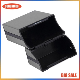 【SUN】Light Aluminum Cigarette Cigar Case Pocket Box Container Storage Holder