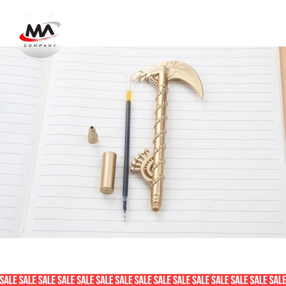Bút kiếm, bút gel nước hình lưỡi hái tử thần đủ 3 màu siêu hót shop tuyển sỉ