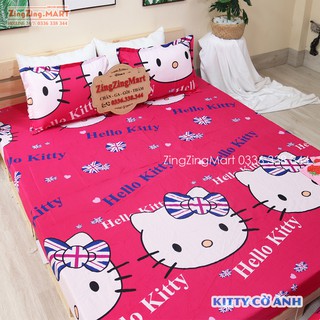 Bộ 1 Ga 2 Vỏ Gối Poly Cotton (Chát với shop chọn mẫu nhé)