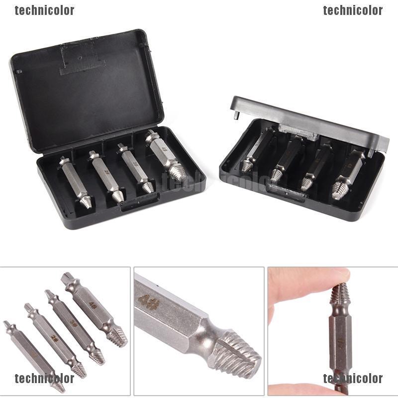 Bộ 4 Mũi Khoan Tốc Độ Cao Kèm Hộp Đựng
