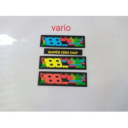 miếng dán đồng hồ led vario 2018