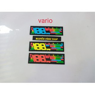Miếng dán đồng hồ led vario 2018