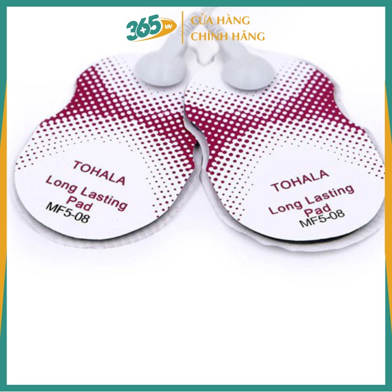 Bộ 02 miếng dán Massage điện xung - Phụ kiện dùng cho máy Vật lý trị liệu đa năng Wonder MF5 08N