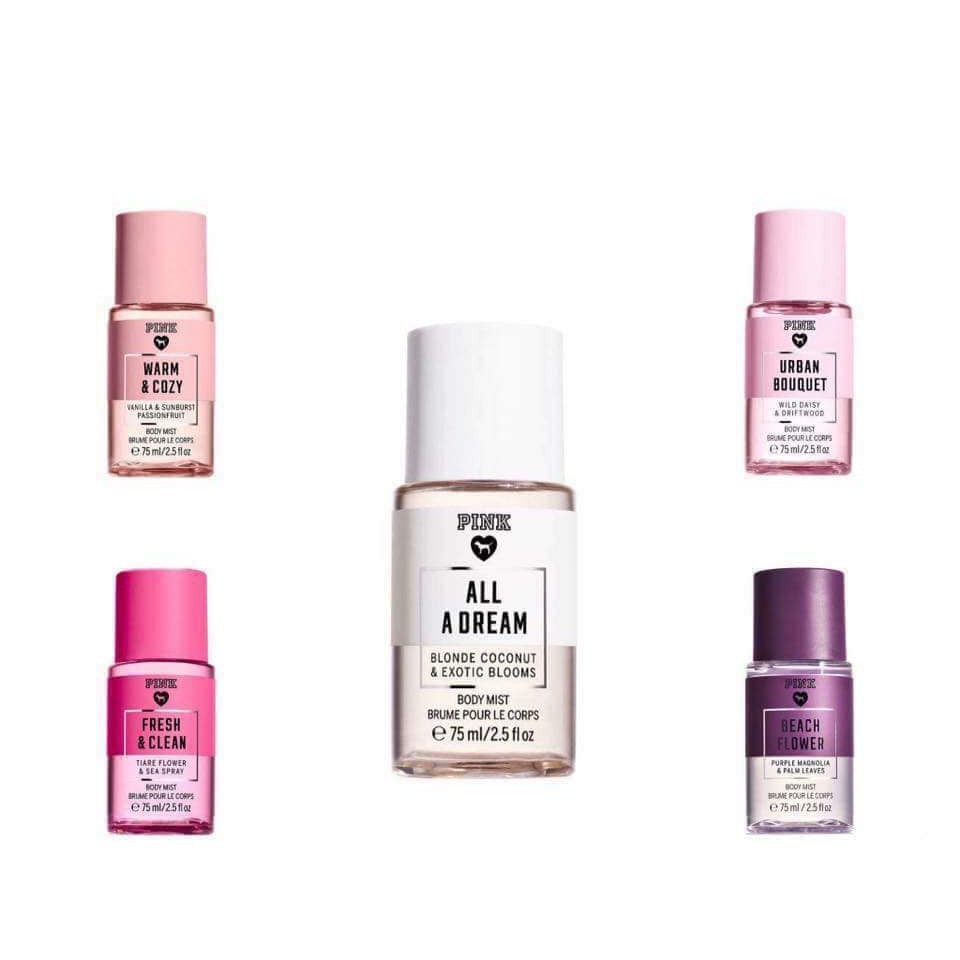 [hàng có sẵn] Xịt thơm Victoria Secret PINK mini 75ml | BigBuy360 - bigbuy360.vn