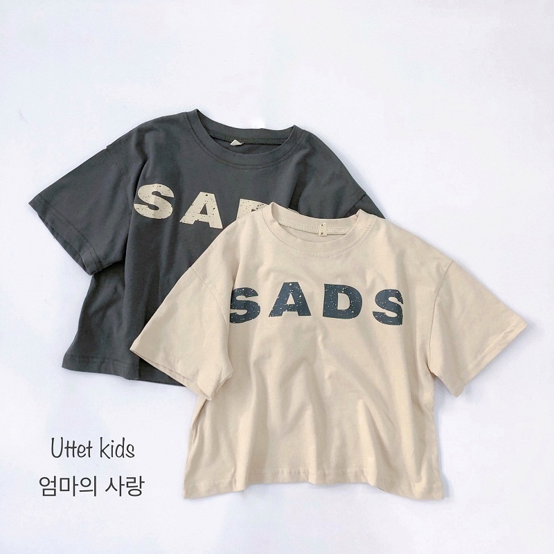 ÁO THUN STYLE HÀN QUỐC SADS FORM TO DÀNH CHO BÉ GÁI VÀ BÉ TRAI