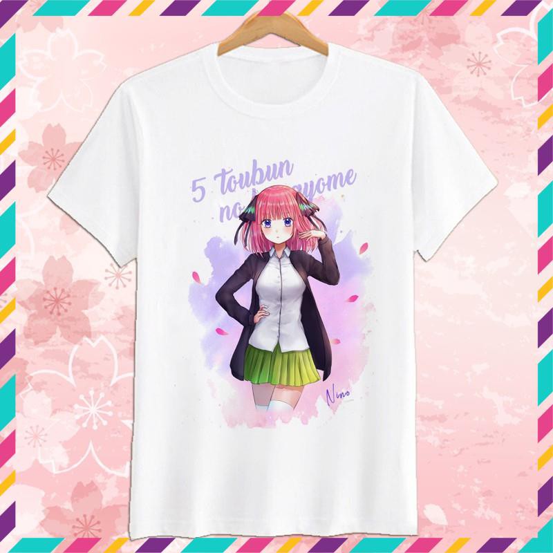 (SALE) Áo thun Gotoubun no Hanayome Nino CODE33