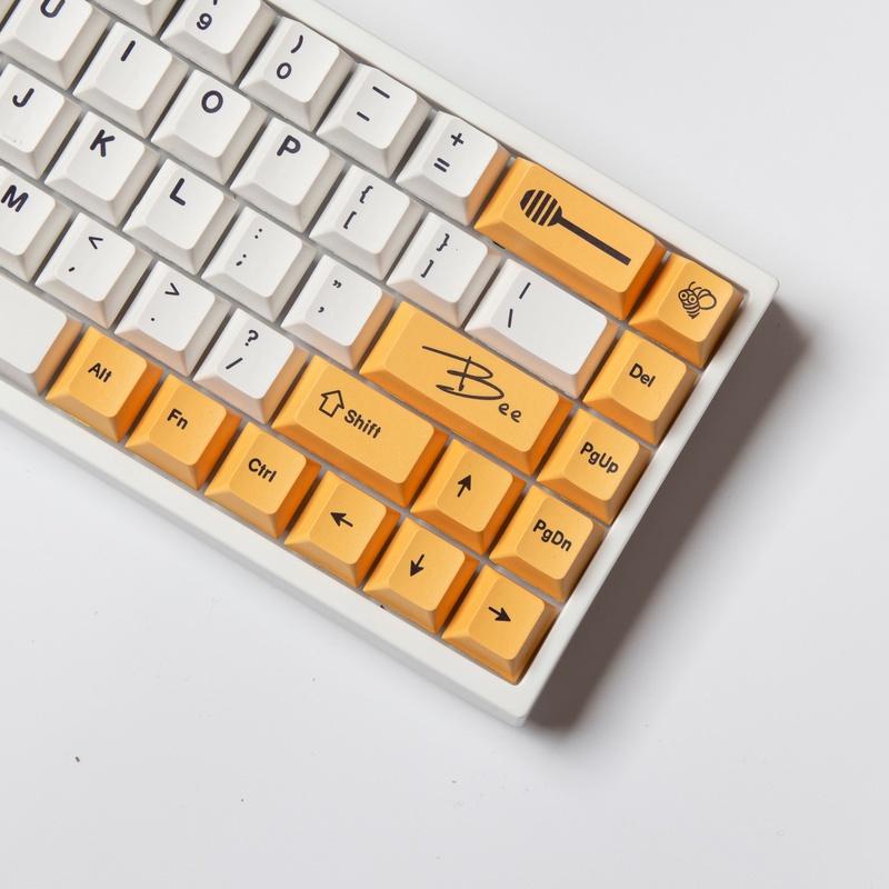 Tổng hợp Keycap Profile XDA nhựa PBT cao cấp Honey Milk/Matcha/Shiba Inu/Shimmer nhiều màu dễ thương cho bàn phím cơ