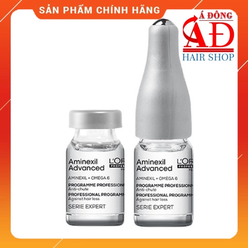 [+Tặng mũ trùm] COMBO 2 LỌ TINH CHẤT CHỐNG RỤNG TÓC LOREAL AMINEXIL + OMEGA 6 ADVANCE INTI THINING HAIR