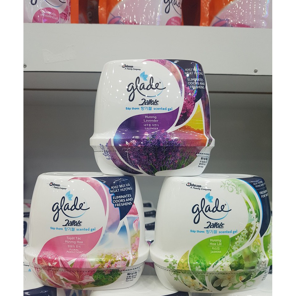 [Giao 2 Giờ] Sáp thơm Glade 180g - Hương Ngẫu Nhiên